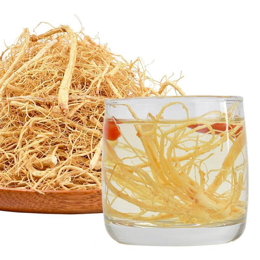 100g Ren Shen Xu 人参须, White Ginseng End Roots, Panax Ginseng Roots Hair-[Chinese Herbs Online]-[chinese herbs shop near me]-[Traditional Chinese Medicine TCM]-[chinese herbalist]-Find Chinese Herb™