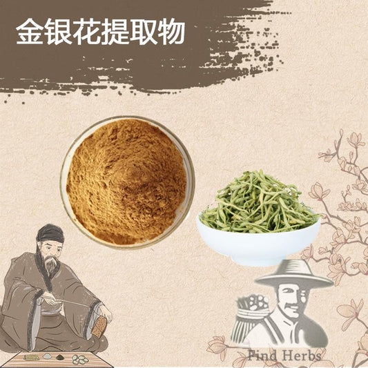 Extract Powder Jin Yin Hua 金銀花, Flos Lonicera Japonica, Honeysuckle Flower-[Chinese Herbs Online]-[chinese herbs shop near me]-[Traditional Chinese Medicine TCM]-[chinese herbalist]-Find Chinese Herb™