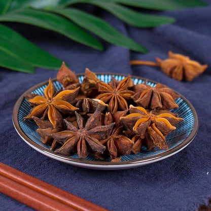 100g Da Hui Xiang 大茴香, Ba Jiao, Fructus Anisi Stellati, Star Anise-[Chinese Herbs Online]-[chinese herbs shop near me]-[Traditional Chinese Medicine TCM]-[chinese herbalist]-Find Chinese Herb™