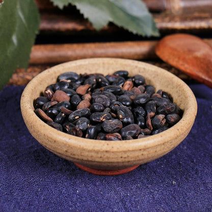 100g Dan Dou Chi 淡豆豉, Fermented Soybean-[Chinese Herbs Online]-[chinese herbs shop near me]-[Traditional Chinese Medicine TCM]-[chinese herbalist]-Find Chinese Herb™