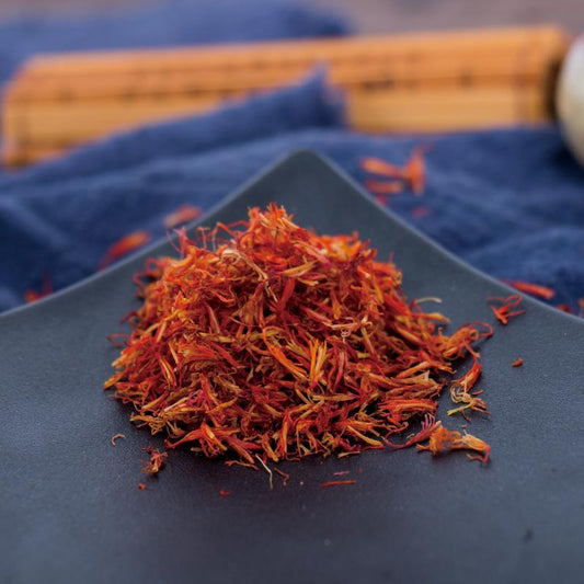 100g Hong Hua 紅花, Flos Carthami, Safflower, Carthamus Tinctorius-[Chinese Herbs Online]-[chinese herbs shop near me]-[Traditional Chinese Medicine TCM]-[chinese herbalist]-Find Chinese Herb™