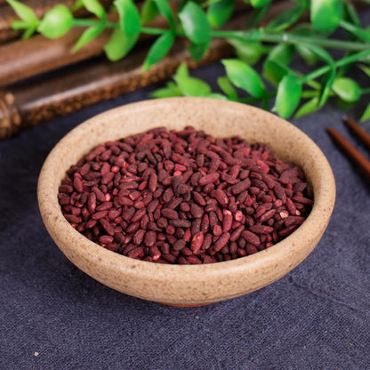 100g Hong Qu Mi 红曲米, Fermentum Rubrum, Red Yeast Rice-[Chinese Herbs Online]-[chinese herbs shop near me]-[Traditional Chinese Medicine TCM]-[chinese herbalist]-Find Chinese Herb™
