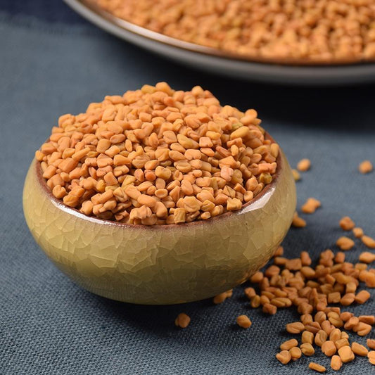 100g Hu Lu Ba 葫蘆巴, Common Fenugreek Seed, Semen Trigonellae, Lu Ba Zi-[Chinese Herbs Online]-[chinese herbs shop near me]-[Traditional Chinese Medicine TCM]-[chinese herbalist]-Find Chinese Herb™