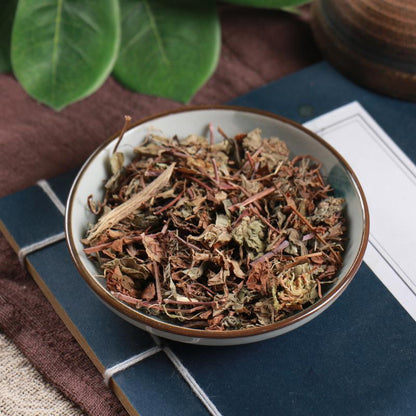 100g Lian Qian Cao 连钱草, Longtube Ground Ivy Herb, Herba Glechoma Longituba, Tuo Gu Xiao-[Chinese Herbs Online]-[chinese herbs shop near me]-[Traditional Chinese Medicine TCM]-[chinese herbalist]-Find Chinese Herb™