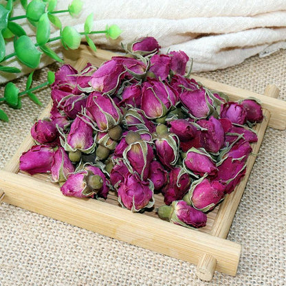 100g Ping Yin Mei Gui Hua 平阴玫瑰花, Rose Flower Tea, Flos Rosa Rugosa-[Chinese Herbs Online]-[chinese herbs shop near me]-[Traditional Chinese Medicine TCM]-[chinese herbalist]-Find Chinese Herb™