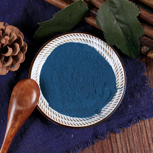 100g Qing Dai 青黛, Indigo Naturalis, Natural Indigo-[Chinese Herbs Online]-[chinese herbs shop near me]-[Traditional Chinese Medicine TCM]-[chinese herbalist]-Find Chinese Herb™