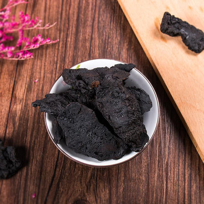 100g Shu Di Huang Pian 熟地黃片, Radix Rehmanniae Preparata-[Chinese Herbs Online]-[chinese herbs shop near me]-[Traditional Chinese Medicine TCM]-[chinese herbalist]-Find Chinese Herb™