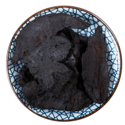 100g Shu Di Huang Pian 熟地黃片, Radix Rehmanniae Preparata-[Chinese Herbs Online]-[chinese herbs shop near me]-[Traditional Chinese Medicine TCM]-[chinese herbalist]-Find Chinese Herb™