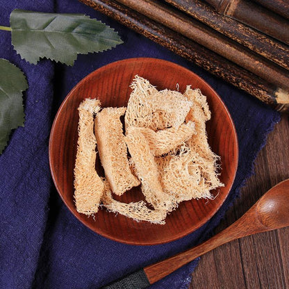 100g Si Gua Luo 絲瓜絡, Towel Gourd Vegetable Sponge, Retinervus Luffae Fructus-[Chinese Herbs Online]-[chinese herbs shop near me]-[Traditional Chinese Medicine TCM]-[chinese herbalist]-Find Chinese Herb™