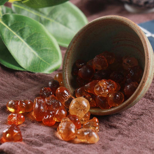 100g Tao Jiao 桃膠, Peach Resin, Peach Gum-[Chinese Herbs Online]-[chinese herbs shop near me]-[Traditional Chinese Medicine TCM]-[chinese herbalist]-Find Chinese Herb™