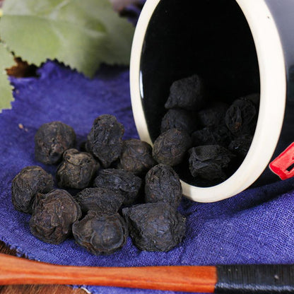 100g Wu Mei 烏梅, Fructus Mume, Dark Plum Fruit, Suan Mei-[Chinese Herbs Online]-[chinese herbs shop near me]-[Traditional Chinese Medicine TCM]-[chinese herbalist]-Find Chinese Herb™