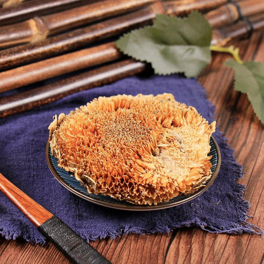 100g Xiang Ri Kui Hua Pan 向日葵花盤, Clinanthium Helianthi, Sunflower Receptacle-[Chinese Herbs Online]-[chinese herbs shop near me]-[Traditional Chinese Medicine TCM]-[chinese herbalist]-Find Chinese Herb™