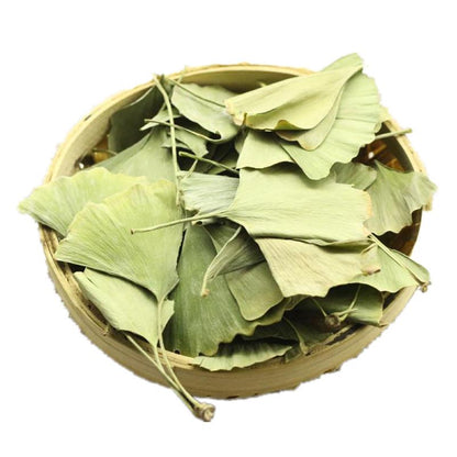 100g Yin Xing Ye 银杏叶, FOLIUM Ginkgo, Ginkgo Biloba Leaf-[Chinese Herbs Online]-[chinese herbs shop near me]-[Traditional Chinese Medicine TCM]-[chinese herbalist]-Find Chinese Herb™