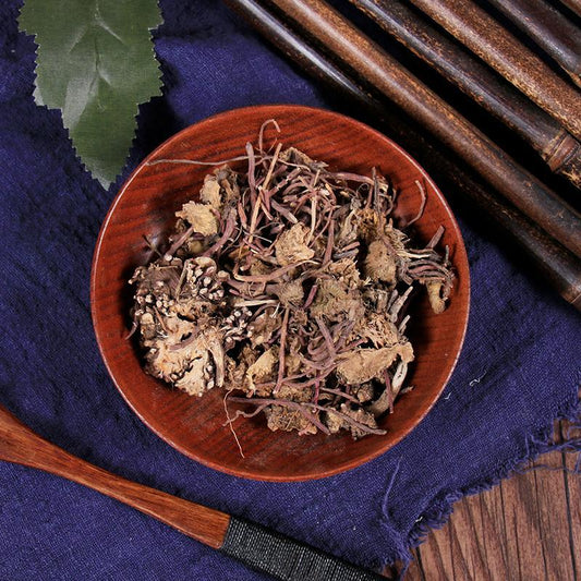 100g Zi Wan 紫菀, Radix Asteris, Tatarian Aster Root-[Chinese Herbs Online]-[chinese herbs shop near me]-[Traditional Chinese Medicine TCM]-[chinese herbalist]-Find Chinese Herb™