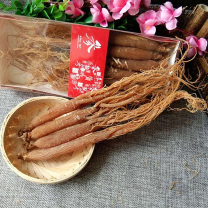 250g Hong Shen 红参, Korean Panax Ginseng Roots, 6 Years Radix Red Ginseng Rubra-[Chinese Herbs Online]-[chinese herbs shop near me]-[Traditional Chinese Medicine TCM]-[chinese herbalist]-Find Chinese Herb™