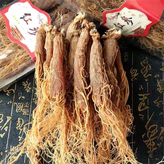 250g Hong Shen 红参, Whole Korean Panax Ginseng Roots, 8 Years Radix Red Ginseng Rubra-[Chinese Herbs Online]-[chinese herbs shop near me]-[Traditional Chinese Medicine TCM]-[chinese herbalist]-Find Chinese Herb™
