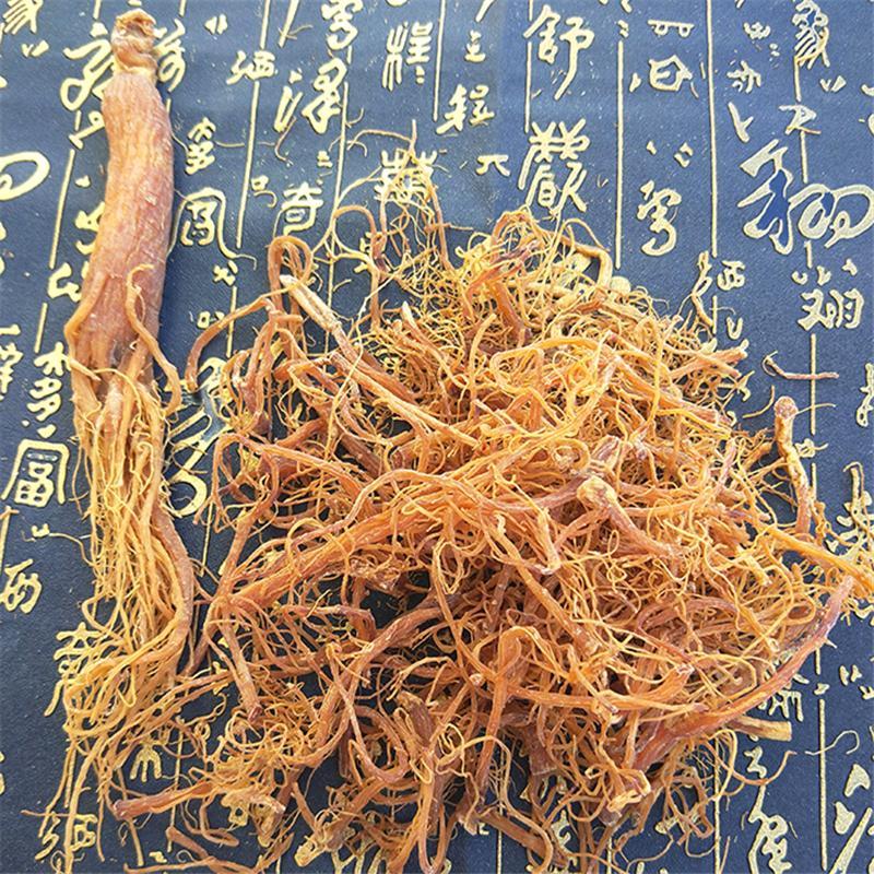250g Hong Shen Xu 红参须, Korean Panax Ginseng End Roots, 6 Years Radix Red Ginseng Rubra-[Chinese Herbs Online]-[chinese herbs shop near me]-[Traditional Chinese Medicine TCM]-[chinese herbalist]-Find Chinese Herb™