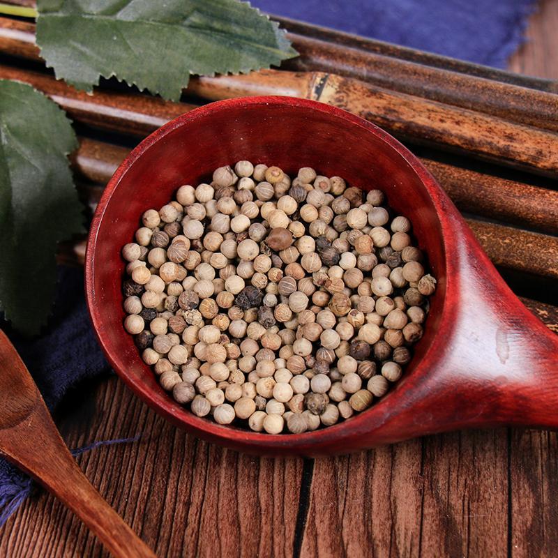 500g Bai Hu Jiao 白胡椒, Fructus Piperis, White Pepper-[Chinese Herbs Online]-[chinese herbs shop near me]-[Traditional Chinese Medicine TCM]-[chinese herbalist]-Find Chinese Herb™