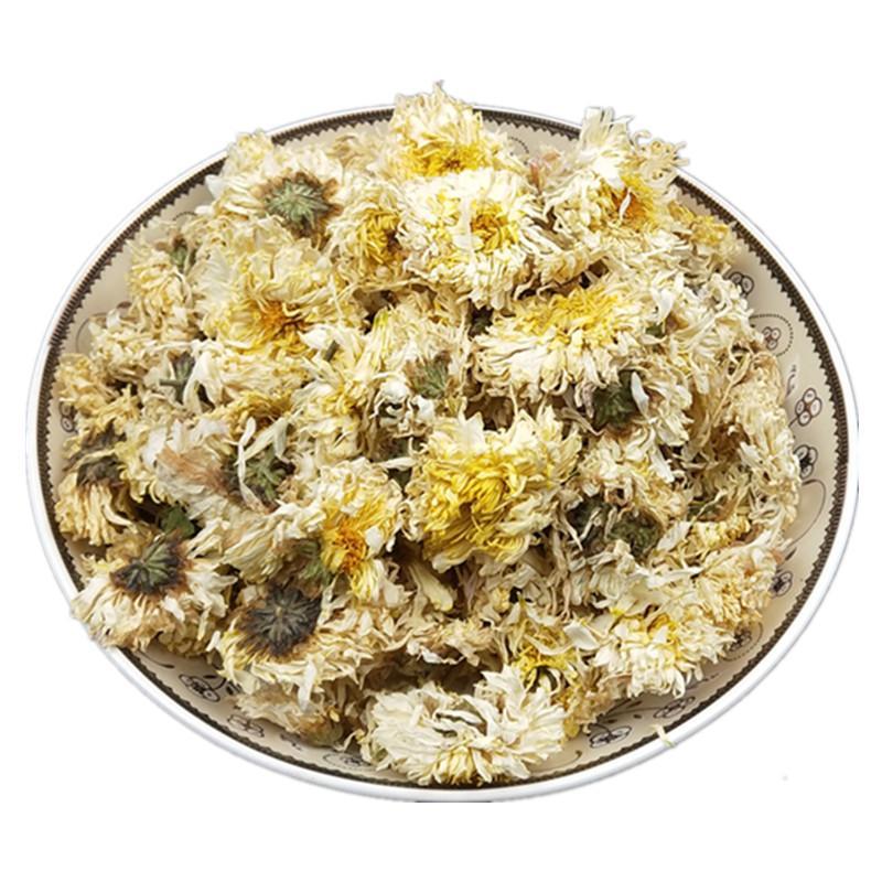 500g Bo Bai Ju 亳白菊, Flos Chrysanthemi, Florists Chrysanthemum Flower-[Chinese Herbs Online]-[chinese herbs shop near me]-[Traditional Chinese Medicine TCM]-[chinese herbalist]-Find Chinese Herb™