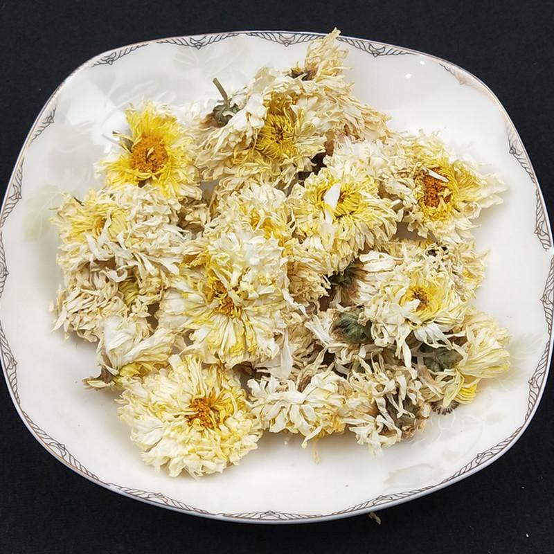 500g Bo Bai Ju 亳白菊, Flos Chrysanthemi, Florists Chrysanthemum Flower-[Chinese Herbs Online]-[chinese herbs shop near me]-[Traditional Chinese Medicine TCM]-[chinese herbalist]-Find Chinese Herb™