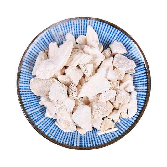 500g Long Gu 龍骨, Ossa Draconis, Fossil fragments, Os Draconis-[Chinese Herbs Online]-[chinese herbs shop near me]-[Traditional Chinese Medicine TCM]-[chinese herbalist]-Find Chinese Herb™