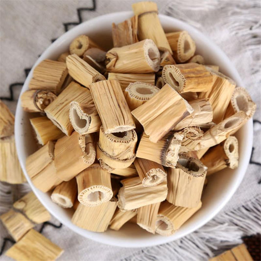 500g Lu Gen 蘆根, Rhizoma Phragmitis, Common Reed Rhizome-[Chinese Herbs Online]-[chinese herbs shop near me]-[Traditional Chinese Medicine TCM]-[chinese herbalist]-Find Chinese Herb™