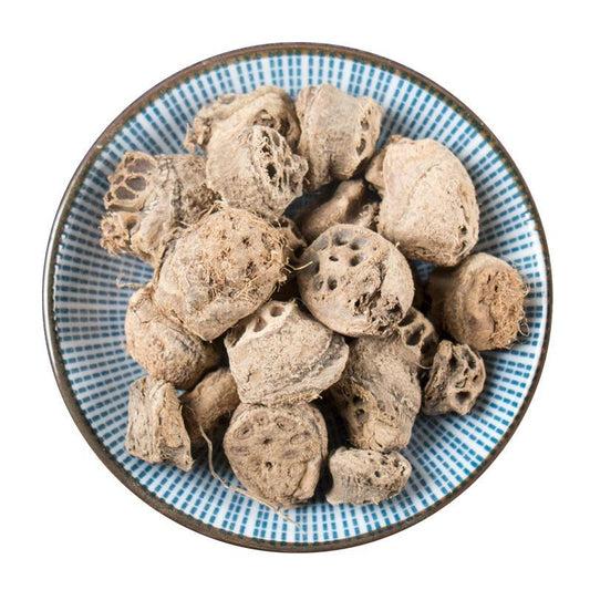 500g Ou Jie 藕節, Nodus Nelumbinis Rhizomatis, Lotus Rhizome Node-[Chinese Herbs Online]-[chinese herbs shop near me]-[Traditional Chinese Medicine TCM]-[chinese herbalist]-Find Chinese Herb™