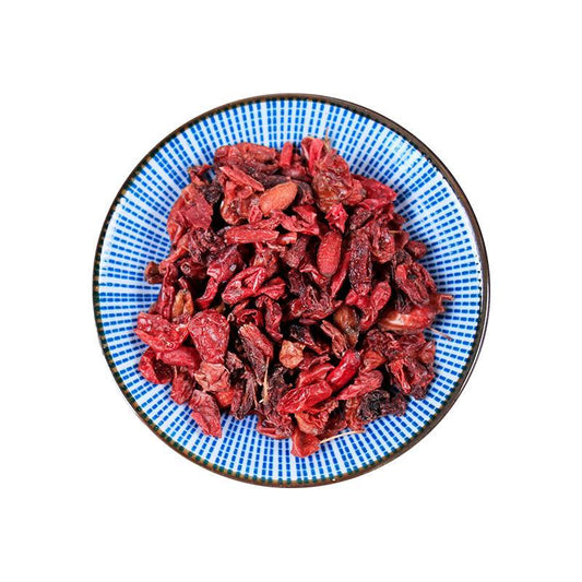 500g Shan Zhu Yu 山茱萸, Shan Yu Rou, Fructus Corni, Cornus Fruit-[Chinese Herbs Online]-[chinese herbs shop near me]-[Traditional Chinese Medicine TCM]-[chinese herbalist]-Find Chinese Herb™