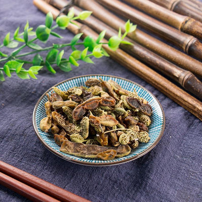 500g Sheng Huai Jiao 生槐角, Fructus Sophorae, Huai Zi, Pagodatree Pod-[Chinese Herbs Online]-[chinese herbs shop near me]-[Traditional Chinese Medicine TCM]-[chinese herbalist]-Find Chinese Herb™