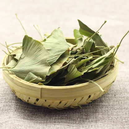 500g Yin Xing Ye 银杏叶, FOLIUM Ginkgo, Ginkgo Biloba Leaf-[Chinese Herbs Online]-[chinese herbs shop near me]-[Traditional Chinese Medicine TCM]-[chinese herbalist]-Find Chinese Herb™