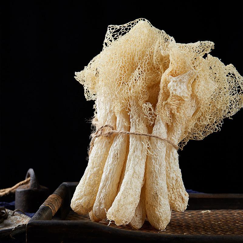 500g Zhu Sun 竹荪, Phallus Indusiatus, Stinkhorn Fungus, Bamboo Fungus-[Chinese Herbs Online]-[chinese herbs shop near me]-[Traditional Chinese Medicine TCM]-[chinese herbalist]-Find Chinese Herb™