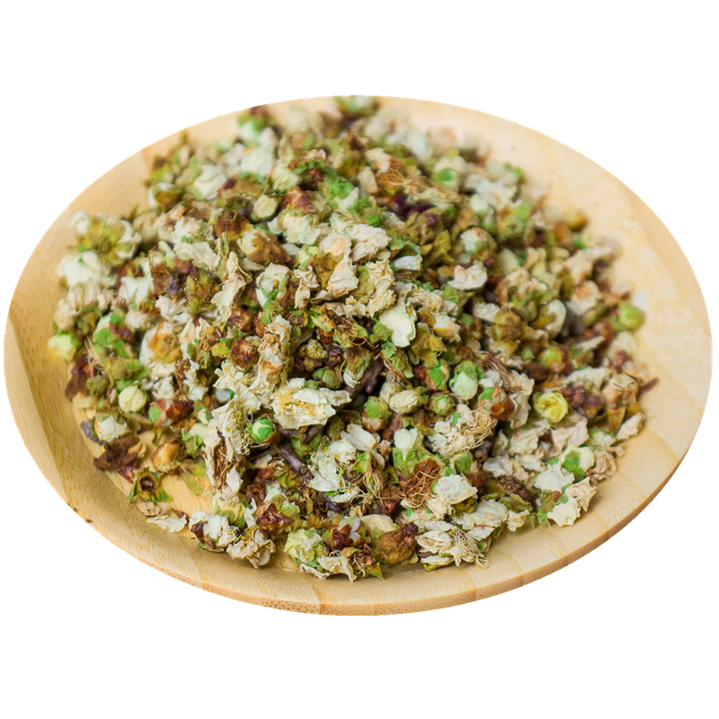 50g Bai Mei Hua 白梅花, Lv E Mei, White Mume Flower Tea, Flos Armeniaca Mume-[Chinese Herbs Online]-[chinese herbs shop near me]-[Traditional Chinese Medicine TCM]-[chinese herbalist]-Find Chinese Herb™