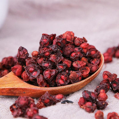 50g Bei Wu Wei Zi 北五味子, Fructus Schisandrae, Chinese Magnoliavine Fruit, Schisandra Chinensis-[Chinese Herbs Online]-[chinese herbs shop near me]-[Traditional Chinese Medicine TCM]-[chinese herbalist]-Find Chinese Herb™