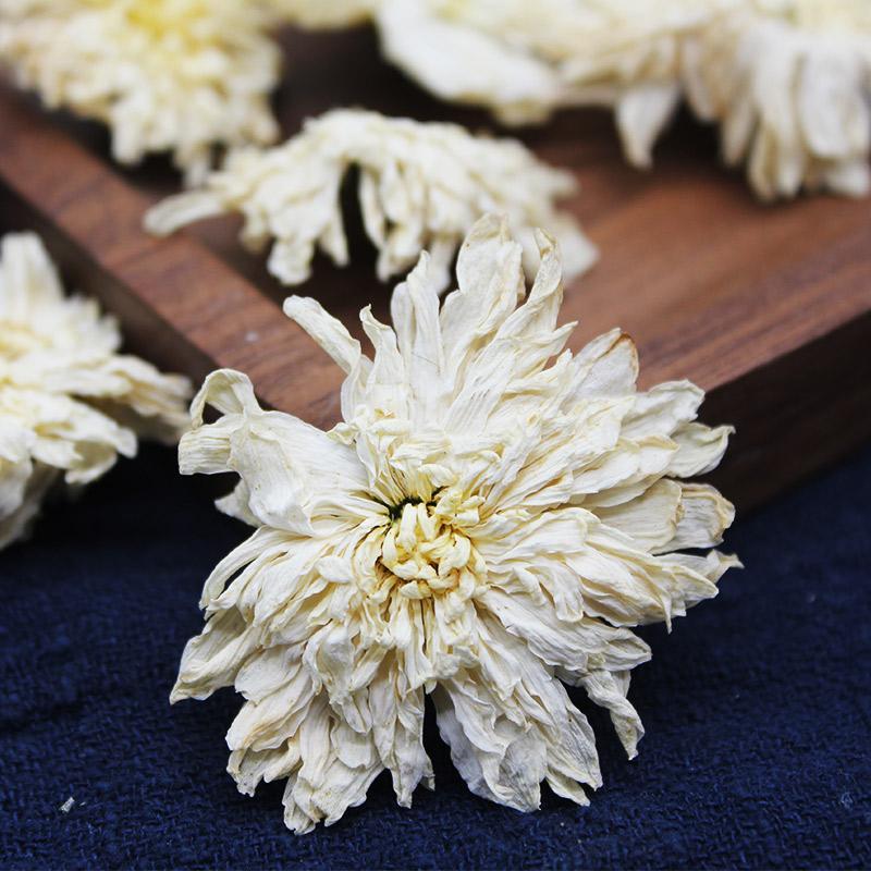 50g Huang Shan Gong Ju 黄山贡菊, Florists Chrysanthemum, Bai Ju-[Chinese Herbs Online]-[chinese herbs shop near me]-[Traditional Chinese Medicine TCM]-[chinese herbalist]-Find Chinese Herb™