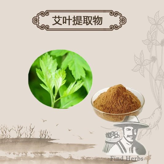 Extract Powder Ai Ye 艾葉, Folium Artemisiae Argyi, Argy Wormwood Leaf-[Chinese Herbs Online]-[chinese herbs shop near me]-[Traditional Chinese Medicine TCM]-[chinese herbalist]-Find Chinese Herb™