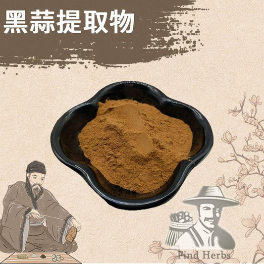 Extract Powder Black Garlic, Hei Suan 黑蒜-[Chinese Herbs Online]-[chinese herbs shop near me]-[Traditional Chinese Medicine TCM]-[chinese herbalist]-Find Chinese Herb™