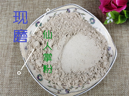 Pure Powder Xian Ren Zhang 仙人掌, Radix Opuntia Stricta, Cholla Root And Stem